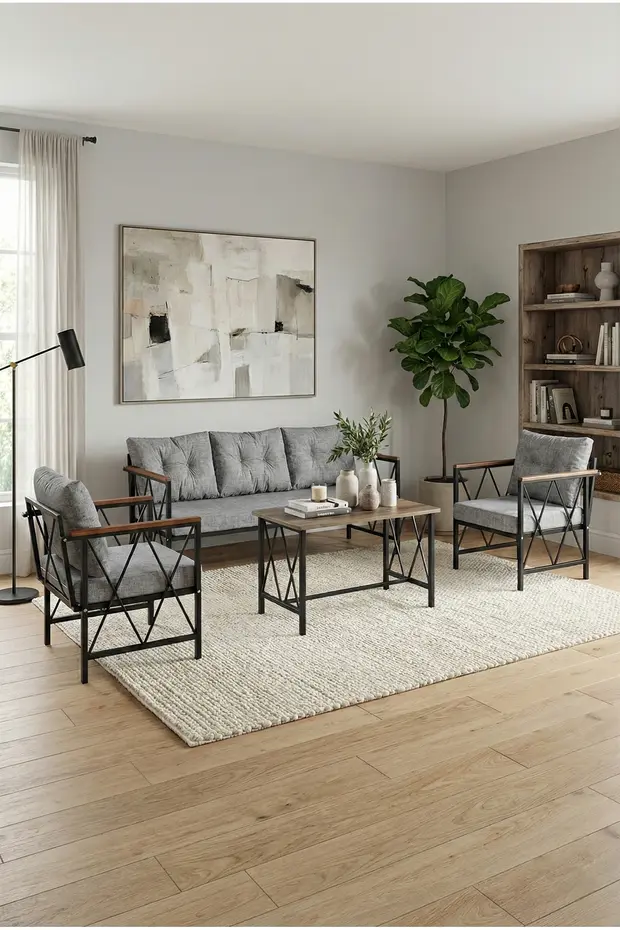 Balkon, Bahçe Mobilyası, Masa Sandalye, Kanepe Koltuk Mobilyası, 3 1 1